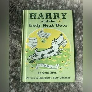 Vintage 1st Edition 1960 hardcover book Harry and the Lady Next Door -Gene Zion